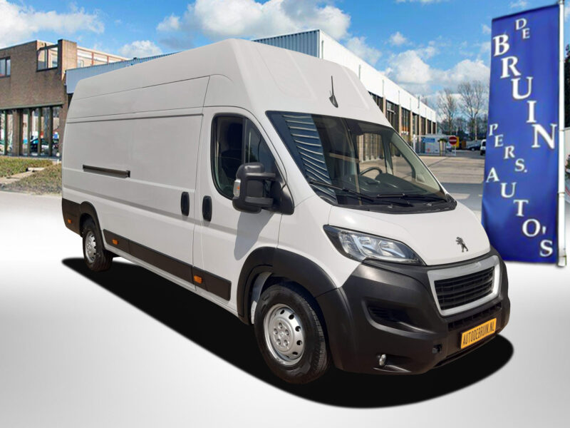 Peugeot Boxer 2.2 BlueHDI 140Pk L4H3 Extra hoogdak Airco Navi PDC Cruise control Achteruitrijcamera